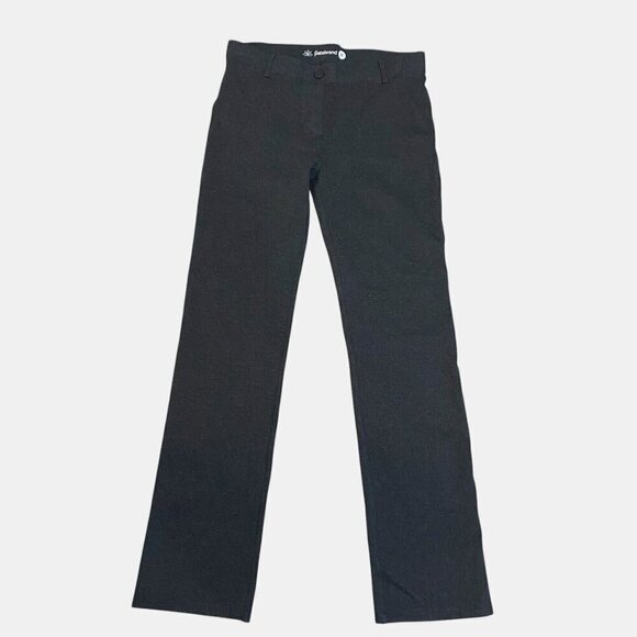 Beta Brand Women's Size Medium Charcoal Gray Pull On Stretch Dress Casual Pants - Picture 5 of 7